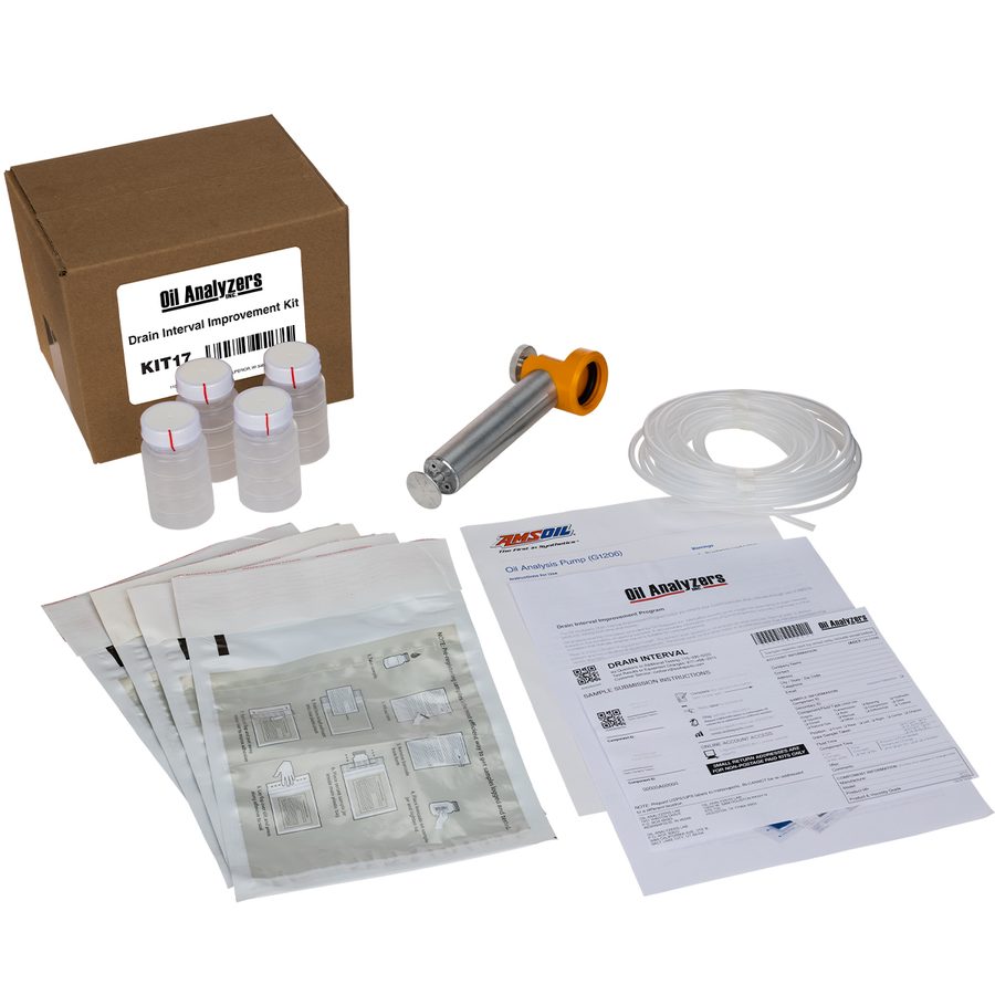Oil Analyzers Commercial Drain Interval Improvement Test Kit, Non Postage Paid